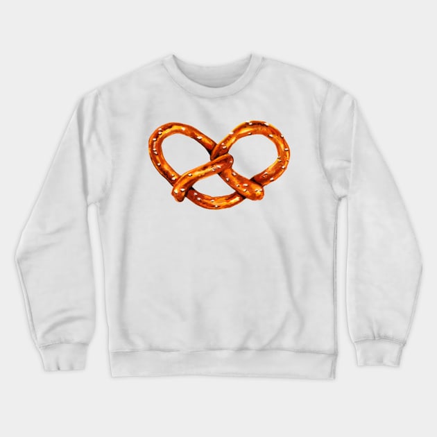 Pretzel Crewneck Sweatshirt by KellyGilleran